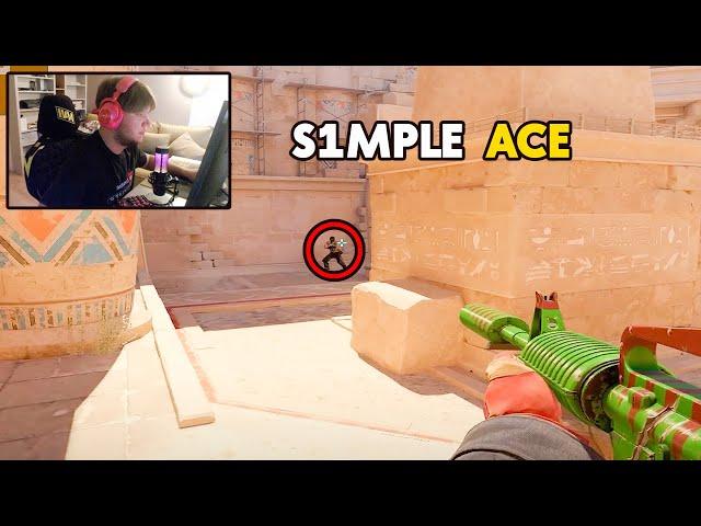 S1MPLE outperforms everyone and gets the Ace! CS2 Highlights