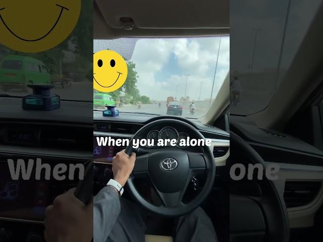 POV: When you are with your dad vs when you are alone