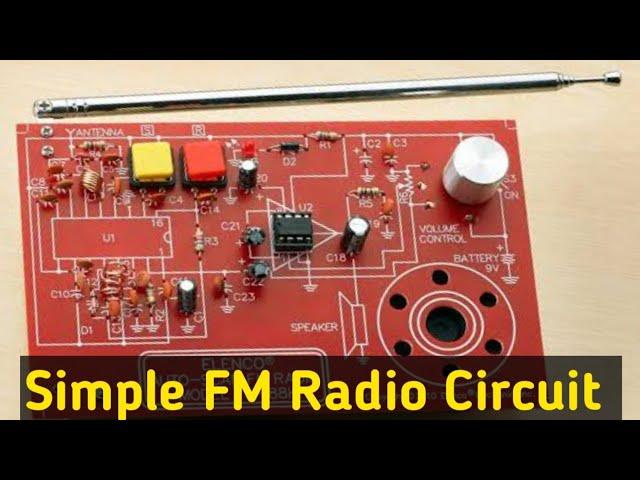 How to make FM Radio Receiver | Electronic Diy Kit