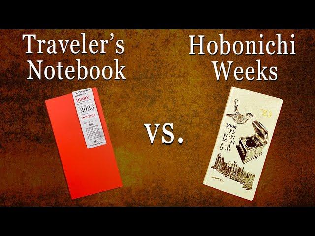 TRAVELER'S COMPANY Vs. HOBONICHI WEEKS PLANNERS (Page by page Comparison) | Journal De Sylvie