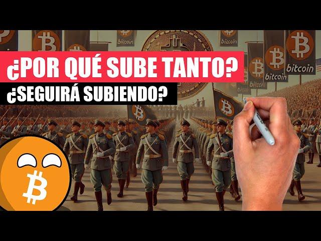  ¿Por qué SUBE tanto BITCOIN? ¿Seguirá subiendo? | Análisis completo en 10 minutos