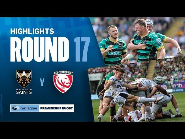 Northampton v Gloucester - HIGHLIGHTS | Record-Breaking Victory! | Gallagher Premiership 2023/24