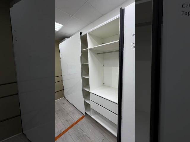 Без профильная( без рамки) система для шкафа купе от Hettich Top Line XL с доводчиком #hettich