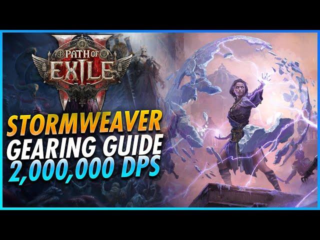 Spark Stormweaver Build Gearing Guide & Update For 2M DPS  - Best Build Path of Exile 2 Guide