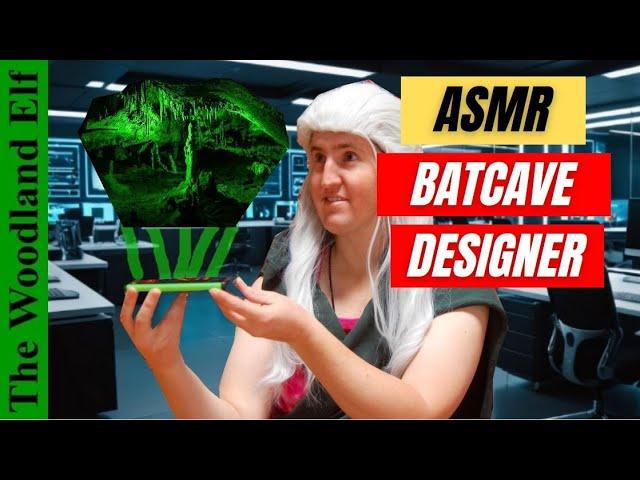 SciFi ASMR Batcave Interior Designer Roleplay (soft spoken, lights) ASMR Sci-Fi Role Play