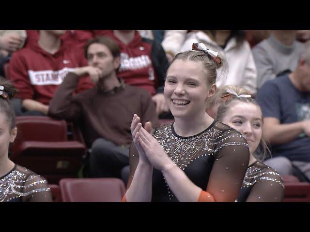 Oregon State's Jade Carey sticks two more 10s, wins all-around at Stanford | Women's Gymnastics