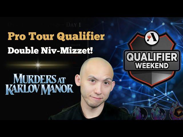 DOUBLE NIV-MIZZET! | Pro Tour Qualifier | MKM Karlov Manor Sealed | MTG Arena