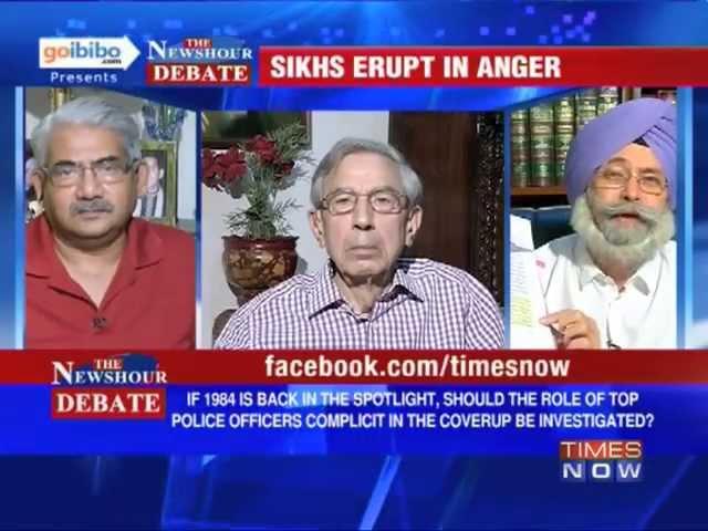 The Newshour Debate: Who is responsible for the 1984 Anti-Sikh Riots? (Part 2 of 2)