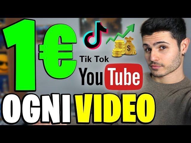 60€ OGNI ORA GUARDANDO VIDEO - Come Guadagnare Soldi Online Su PayPal o Buoni Amazon