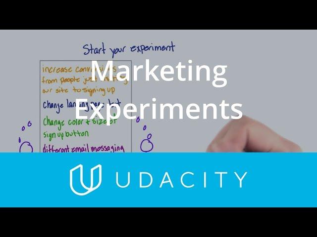 Start your Marketing Experiments | Measurement Fundamentals | App Marketing | Udacity