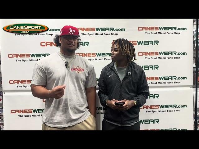 CaneSport TV: Chatting with Francis Mauigoa