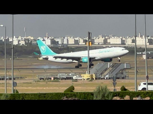 Serene Air Landing Madinah | Airbus A330