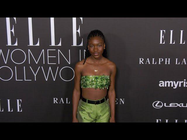 Demi Singleton "ELLE's 2022 Women in Hollywood Celebration" Black Carpet