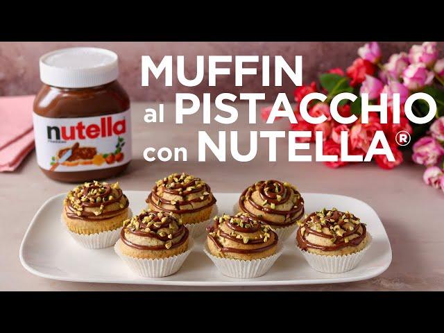 PISTACHIO MUFFIN WITH NUTELLA® - Easy Homemade Recipe by Benedetta