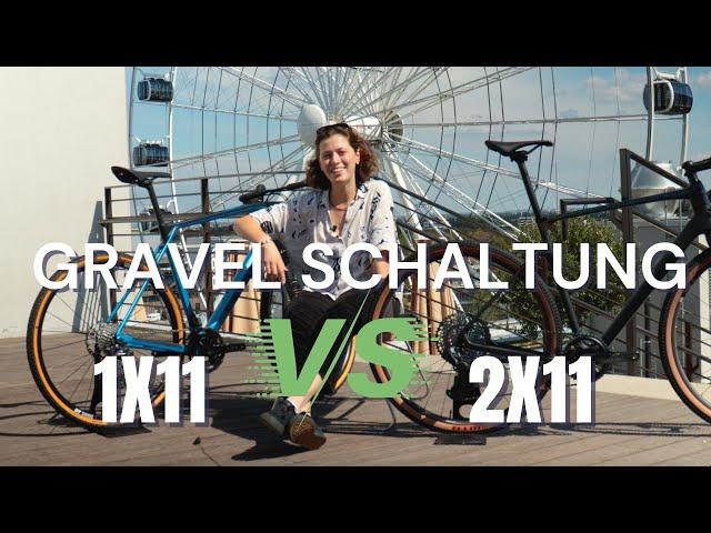 1x11 oder 2x11 Schaltgruppe fürs Gravelbike