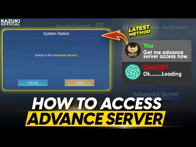 HOW TO CREATE ADVANCE SERVER USING CHATGPT | LATEST METHOD