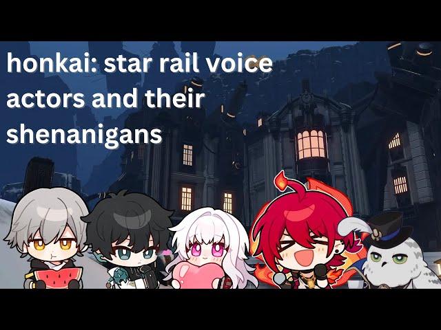 honkai: star rail voice actors and their shenanigans