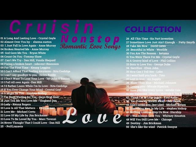 Nonstop Cruisin Love Songs Collection  80's and 90's Love Songs Nonstop  Evergreen Love Songs