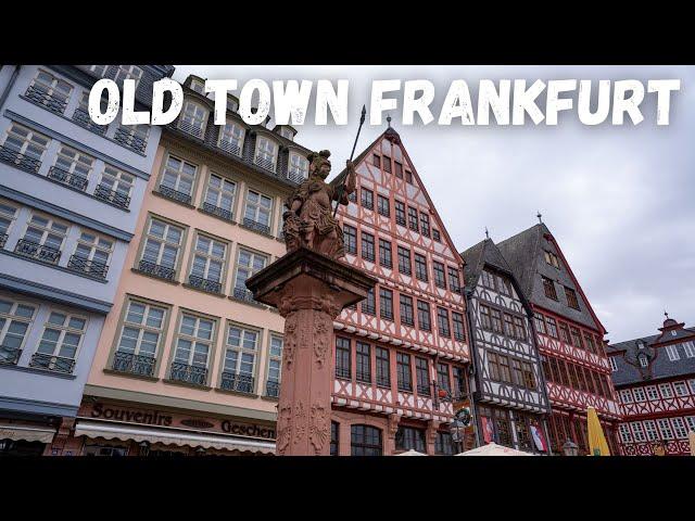 Quick Visit to Frankfurt, Germany  - German Food, Old Town and Christmas Markets!