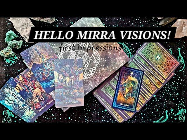 MIRRA VISIONS TAROT = Prisma Visions & Cosma Visions in 1! Hold my brain and hand me an astma pipe