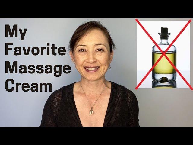 My Favorite Massage Cream (Why I Don't Use Massage Oil) - Massage Monday 518