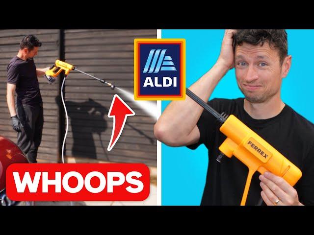 The Truth About my £29 Aldi Pressure Washer - I Made a HUGE Mistake