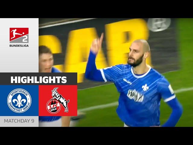 Dominant Darmstadt! | SV Darmstadt 98 - 1. FC Köln 5-1 | Highlights | MD 9 - Bundesliga 2 2024/25