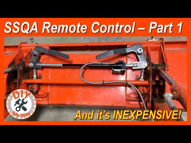 Building an Inexpensive SSQA Remote Control for My Tractor - Part 1 (#181)