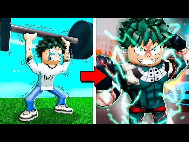 Upgrading DEKU To STRONGEST EVER! (Roblox)