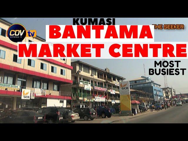 Bantama Market Centre via High Street is the Most Busiest Electronics Market place in Kumasi, Ghana.