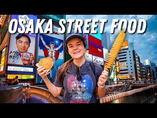 Delicious Osaka STREET FOOD Tour 2024!