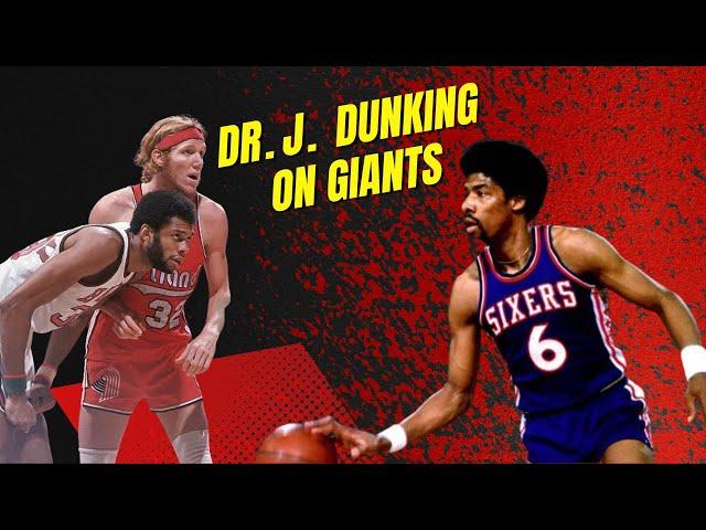 Dr. J. dunking on giants for seven minutes straight (RARE)!