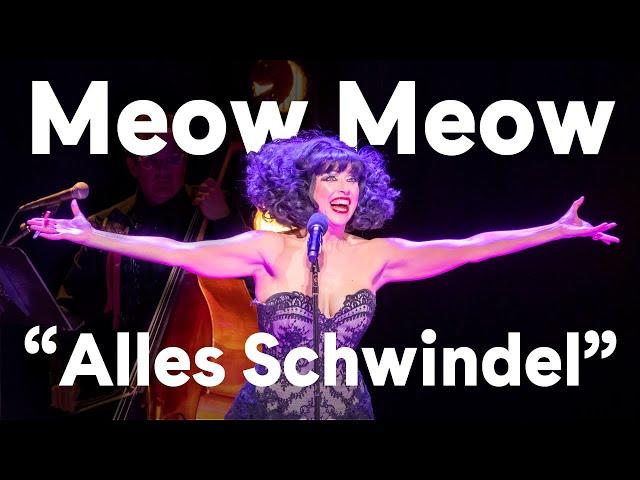 Meow Meow performs Spoliansky and Schiffer’s “Alles Schwindel” (It's All a Swindle)