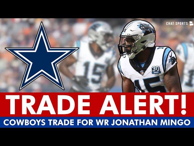 BREAKING: Cowboys Trade For Panthers WR Jonathan Mingo, Give Up 4th Round Pick | Cowboys News