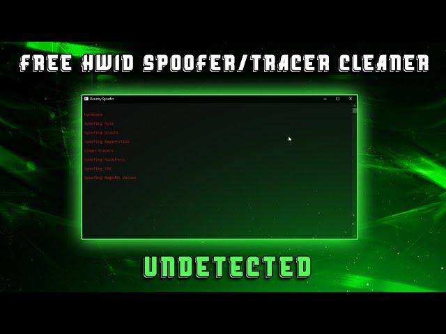 NEW FREE HWID/MAC SPOOFER 2021 [unban EAC, Apex, Fortnite, Warzone, FIVEM]