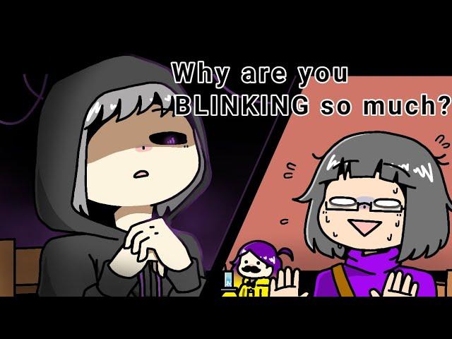 Why are you BLINKING so much? |Red flags |FlipaClip |Animation meme