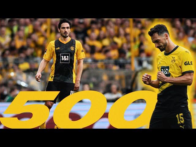 Mats Hummels: Best of tackling, goals & assists | 500 BVB games