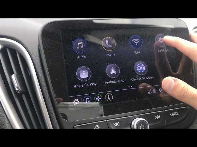 How to reset to factory settings on your 2020 Chevy MyLink Radio