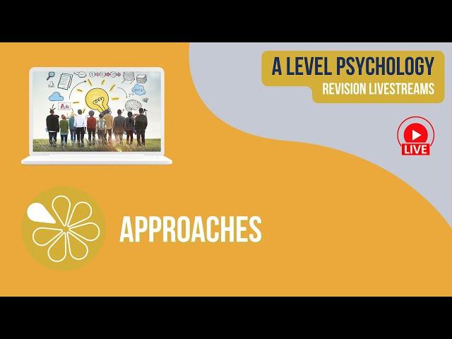 Approaches  | Live Revision for AQA A Level Psychology 2024