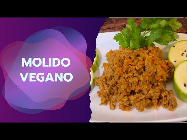 CARNE MOLIDA O PICADA VEGANO | VIDA Y SALUD CON MARI