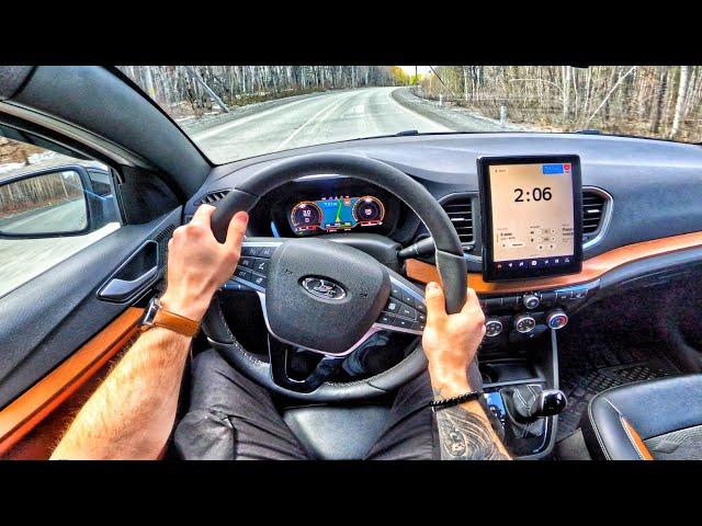 2024 LADA Vesta SW Cross 1.8 CVT - POV TEST DRIVE