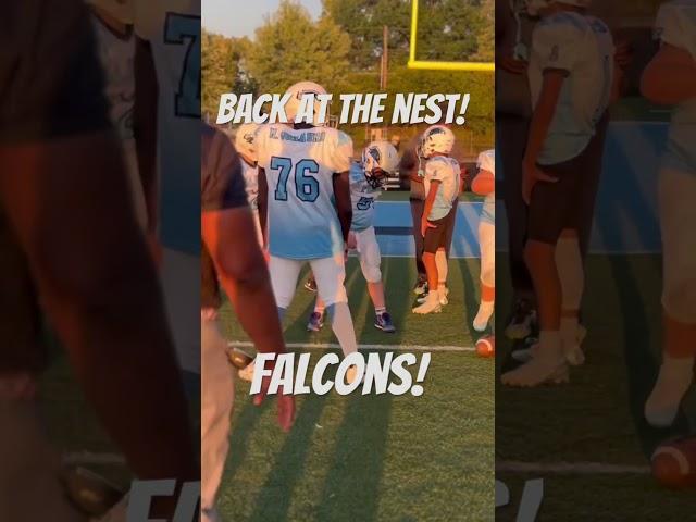 Future falcons training at the nest!!! #football #sports #youtube #motivation