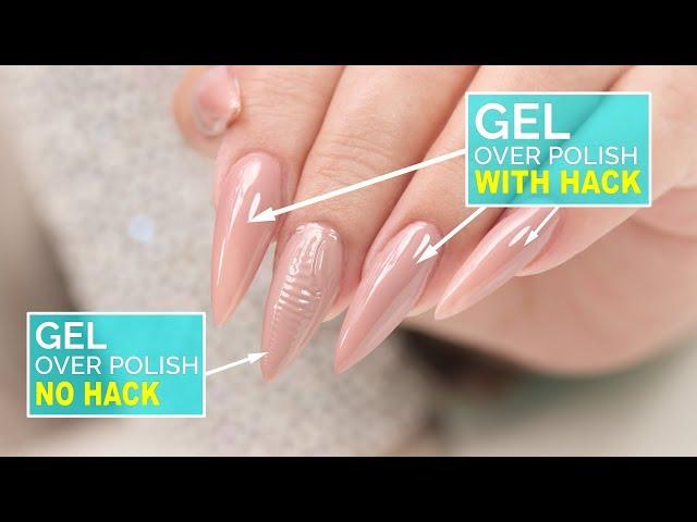 How To: Gel Over Polish - No Wrinkles!