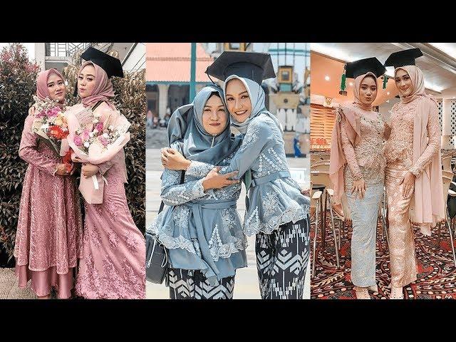 49 Inspirasi Model Kebaya Wisuda Modern 2020 / 2021 Untuk Muslimah Berhijab Dan Non Hijab