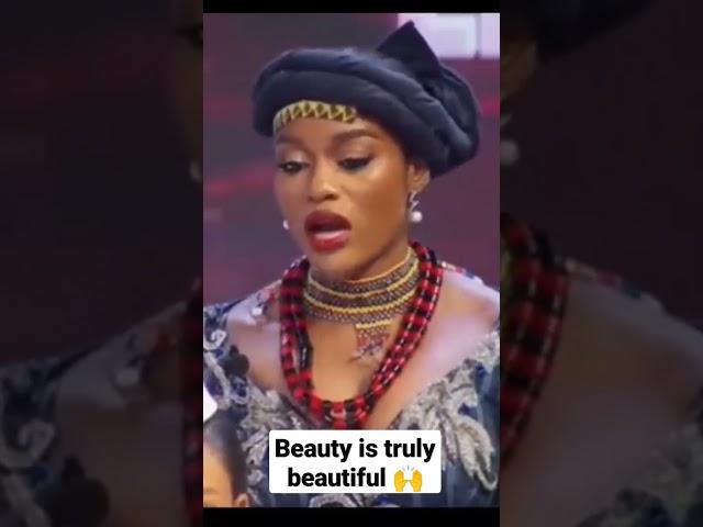 BBNAIJA LEVELUP REUNION DAY 10. BEAUTY THE BEAUTIFUL BEAUTY.