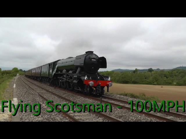 60103 Flying Scotsman doing 100mph!