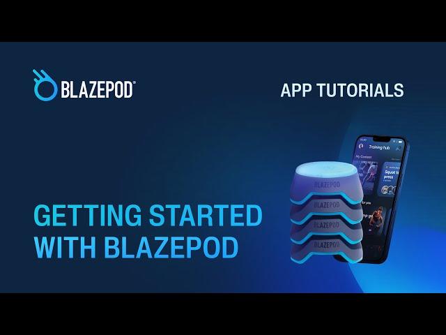 Getting started with BlazePod