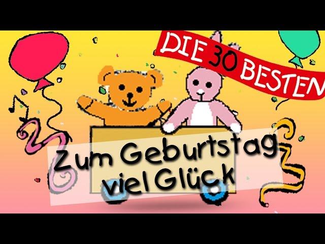 Zum Geburtstag viel Glück - Traditionelle Kinderlieder || Kinderlieder