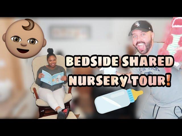 BEDSIDE NURSERY TOUR! | SHARING ROOM W/ NEWBORN