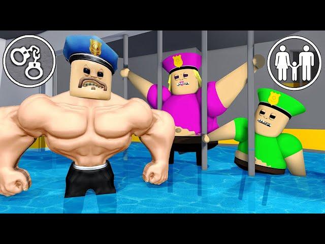 SECRET UPDATE! Barry Secret Family ALL MORPHS FAMILY PRISON RUN ESCAPE ( Scary Obby ) - ROBLOX